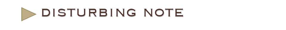 Disturbing Note